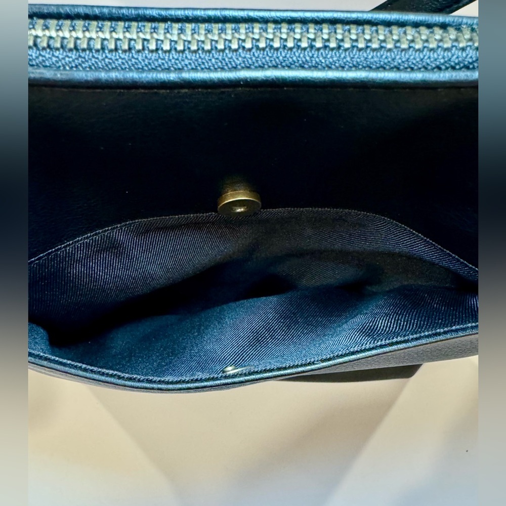 Style & Co Hudsonn North South Crossbody In Black Faux Leather - Picture 5 of 10